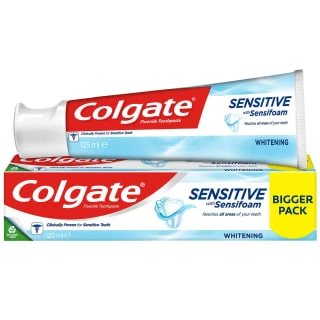 Colgate® Colgate Sensitive With Sensifoam Whitening Toothpaste 125ml 1 Colgate® Colgate Sensitive With Sensifoam Whitening Toothpaste 125ml