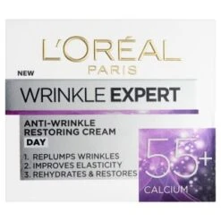 L'Oreal Paris Wrinkle Expert Anti-Wrinkle Day Cream 55 + 50ml -Daily Necessities Store 330165 loreal paris anti wrinkle hydrating cream 55plus