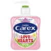Carex Fun Edition Derma Care Antibacterial Eco Refill Hand Wash 250ml - Love Hearts