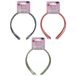 Ella School Hair Accessories - Assorted Headbands (Blue) -Daily Necessities Store 340994 ella hair assorted headbands green