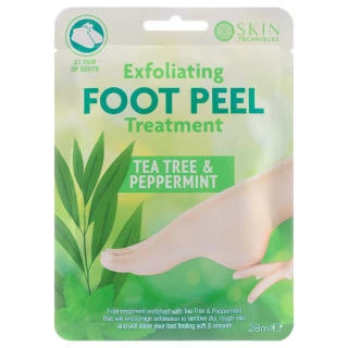 Skin Techniques Exfoliating Foot Peel - Tea Tree & Peppermint 1 Skin Techniques Exfoliating Foot Peel - Tea Tree & Peppermint