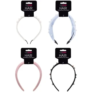 Style Studio Embellished Headband - Blue 3 Style Studio Embellished Headband - Blue - Image 3