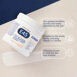 E45 Dermatological Cream 350g -Daily Necessities Store 359823 e45 cream dry skin 350g 4