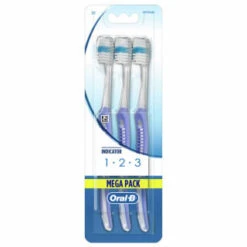 Oral B Oral-B 123 Indicator Toothbrush 3pk