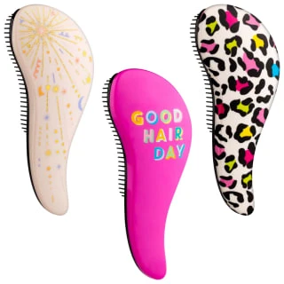 Style Studio Detangling Hair Brush - Leopard Print 6 Style Studio Detangling Hair Brush - Leopard Print - Image 6