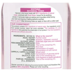 Garnier SkinActive Botanical Toner With Rose Water 200ml -Daily Necessities Store 382686 garnier skinactive toner with rose water 200ml 3