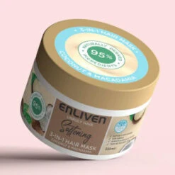 Enliven Softening 3-in-1 Hair Mask 350ml - Coconut & Macadamia 5 Enliven Softening 3-in-1 Hair Mask 350ml - Coconut & Macadamia -Daily Necessities Store 384889 enliven mask 350ml coconut macadamia