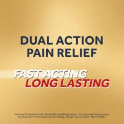 Nuromol Dual Action Pain Relief 200mg/500mg Tablets 6pk -Daily Necessities Store 388294 nuromol ibuprofen and paracetamol 6s 5