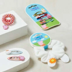 Peppa Pig Charm Headbands 2pk -Daily Necessities Store 396081 396116 396124396127 396128 396128 peppa pig hair accessories 3