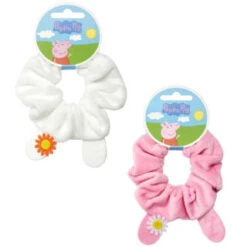 Peppa Pig Scrunchie - Pink 10 Peppa Pig Scrunchie - Pink -Daily Necessities Store 396124 peppa pig hair accessories scrunchies group