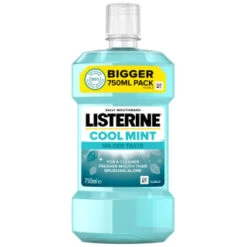 Listerine Daily Mouthwash 750ml - Cool Mint